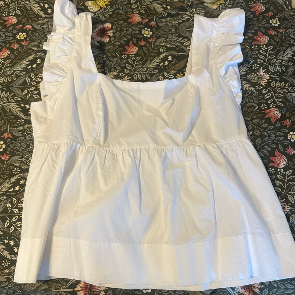 Lilly Pulitzer Tiana  Babydoll Cotton Top